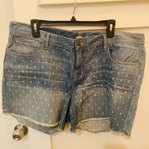 Old Navy Distressed/Frayed Denim Shorts